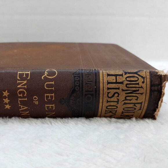 Antique Book Young Folks History Queens of England by Rosalie Kaufman 1884 HC - Picture 8 of 16